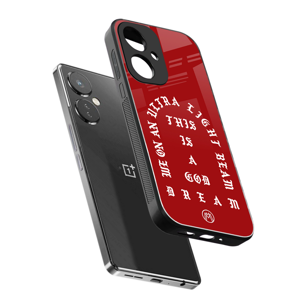 god dream back phone cover | glass case for oneplus nord ce 3