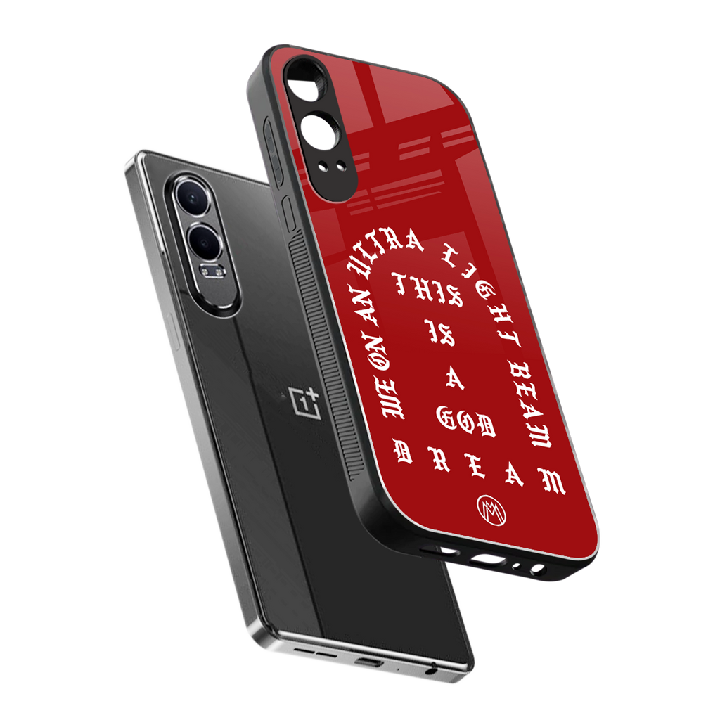god dream back phone cover | glass case for oneplus nord ce 4 lite