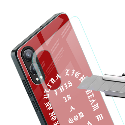 god dream back phone cover | glass case for oneplus nord ce 4 lite