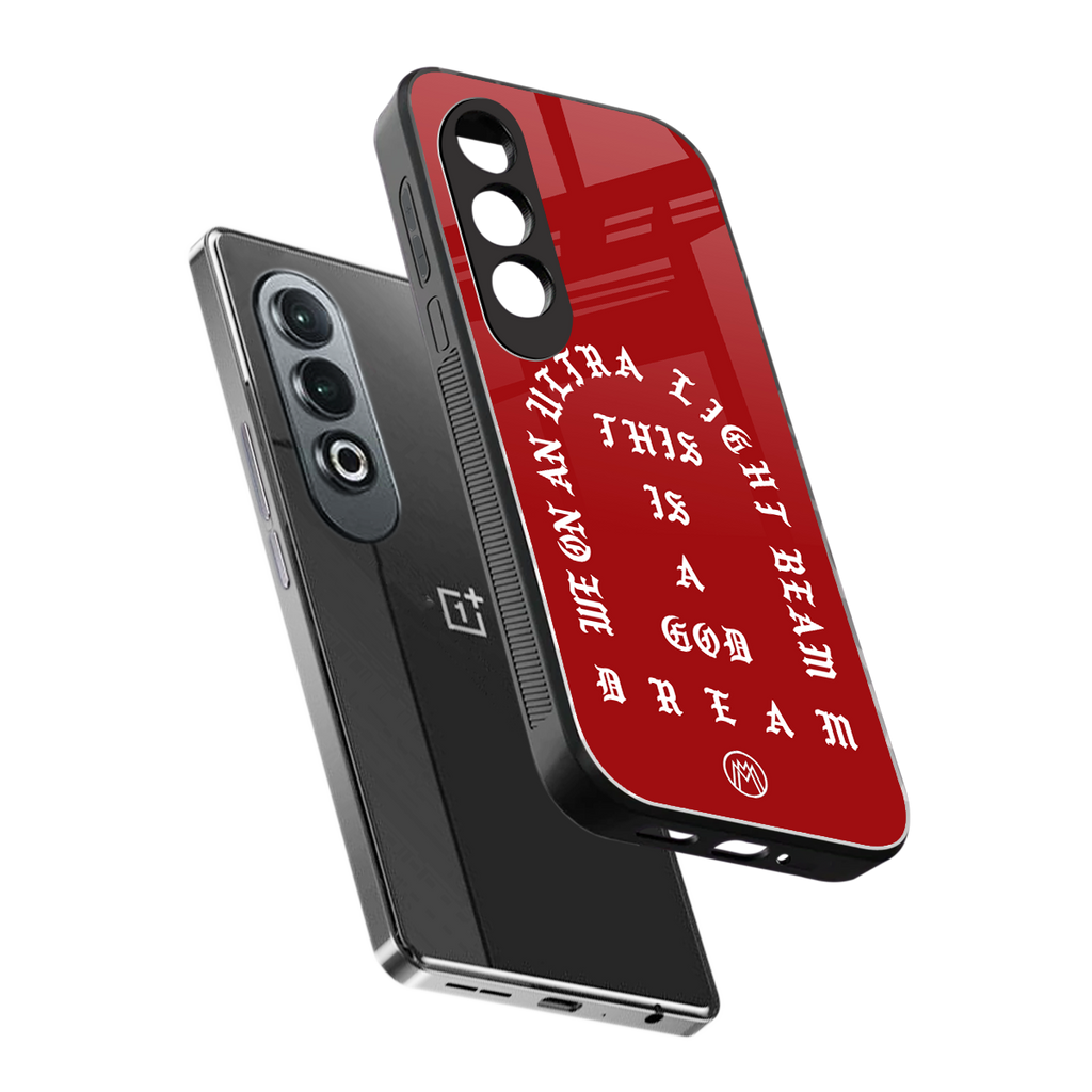 god dream back phone cover | glass case for oneplus nord ce 4