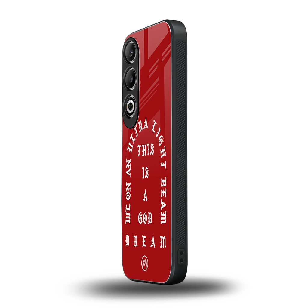 god dream back phone cover | glass case for oneplus nord ce 4