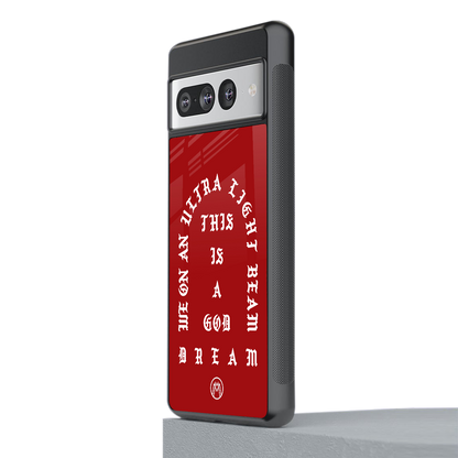 god dream back phone cover | glass case for google pixel 7 pro