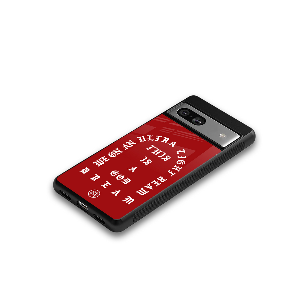 god dream back phone cover | glass case for Google Pixel 7A