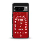 god dream back phone cover | glass case for google pixel 8 pro