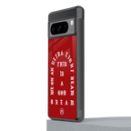 god dream back phone cover | glass case for google pixel 8 pro
