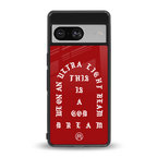 god dream back phone cover | glass case for Google Pixel 8