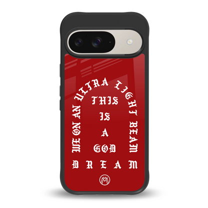 god dream back phone cover | glass case for google pixel 9