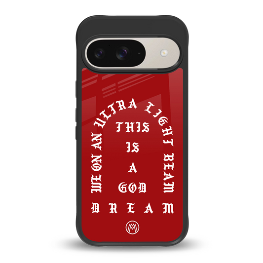 god dream back phone cover | glass case for google pixel 9