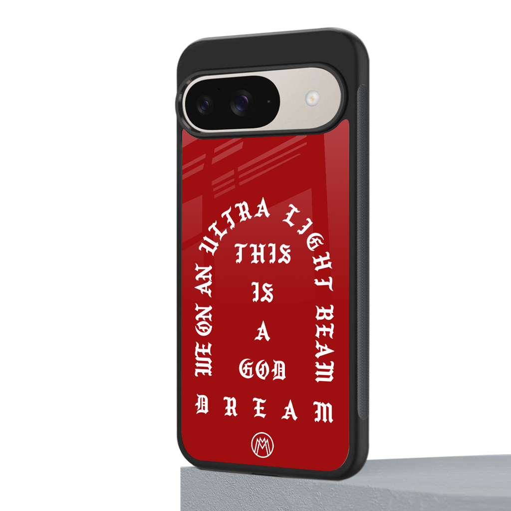god dream back phone cover | glass case for google pixel 9