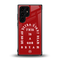 god dream back phone cover | glass case for samsung galaxy s23 ultra