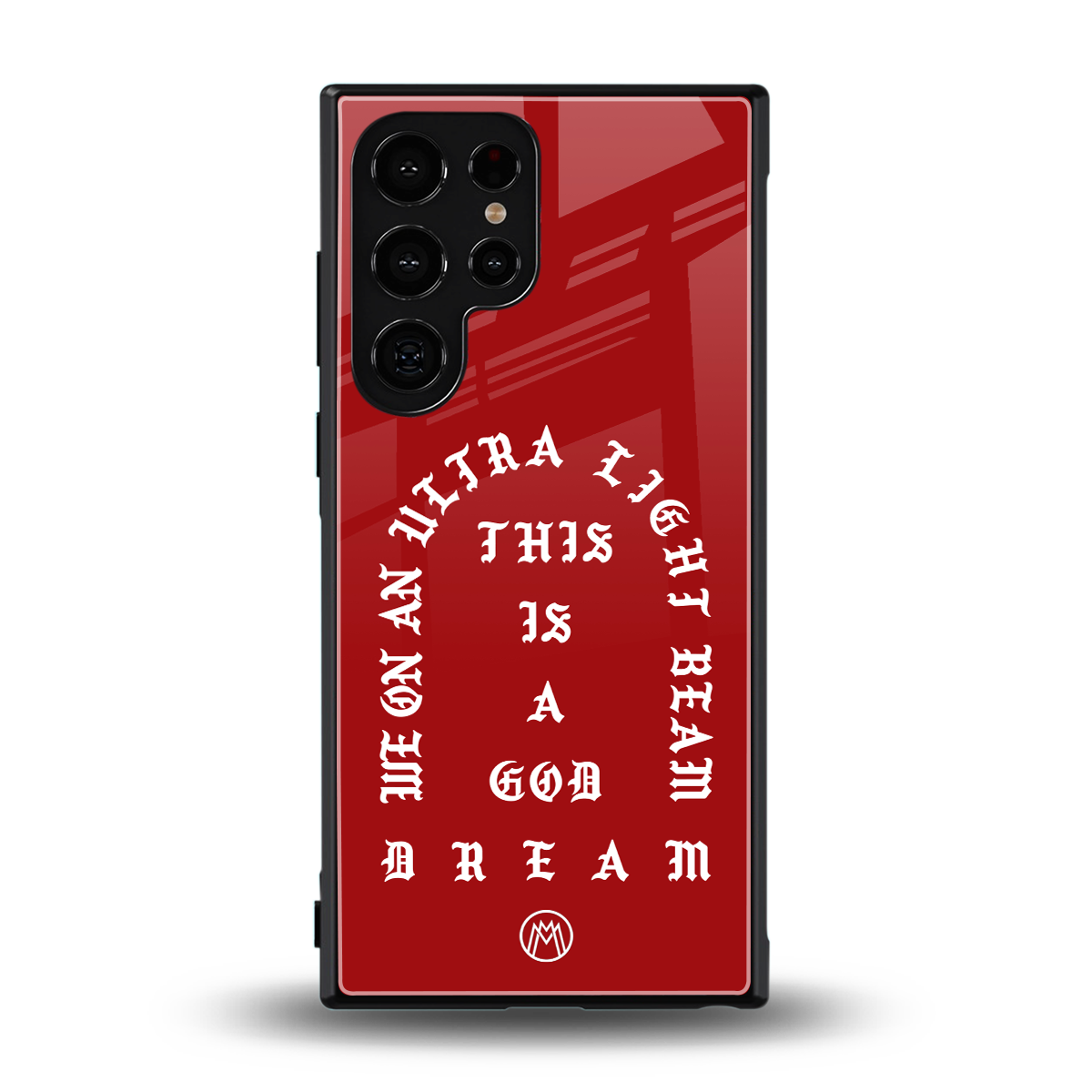 god dream back phone cover | glass case for samsung galaxy s23 ultra