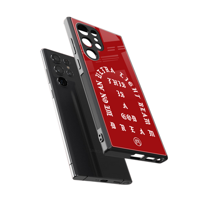 god dream back phone cover | glass case for samsung galaxy s24 ultra
