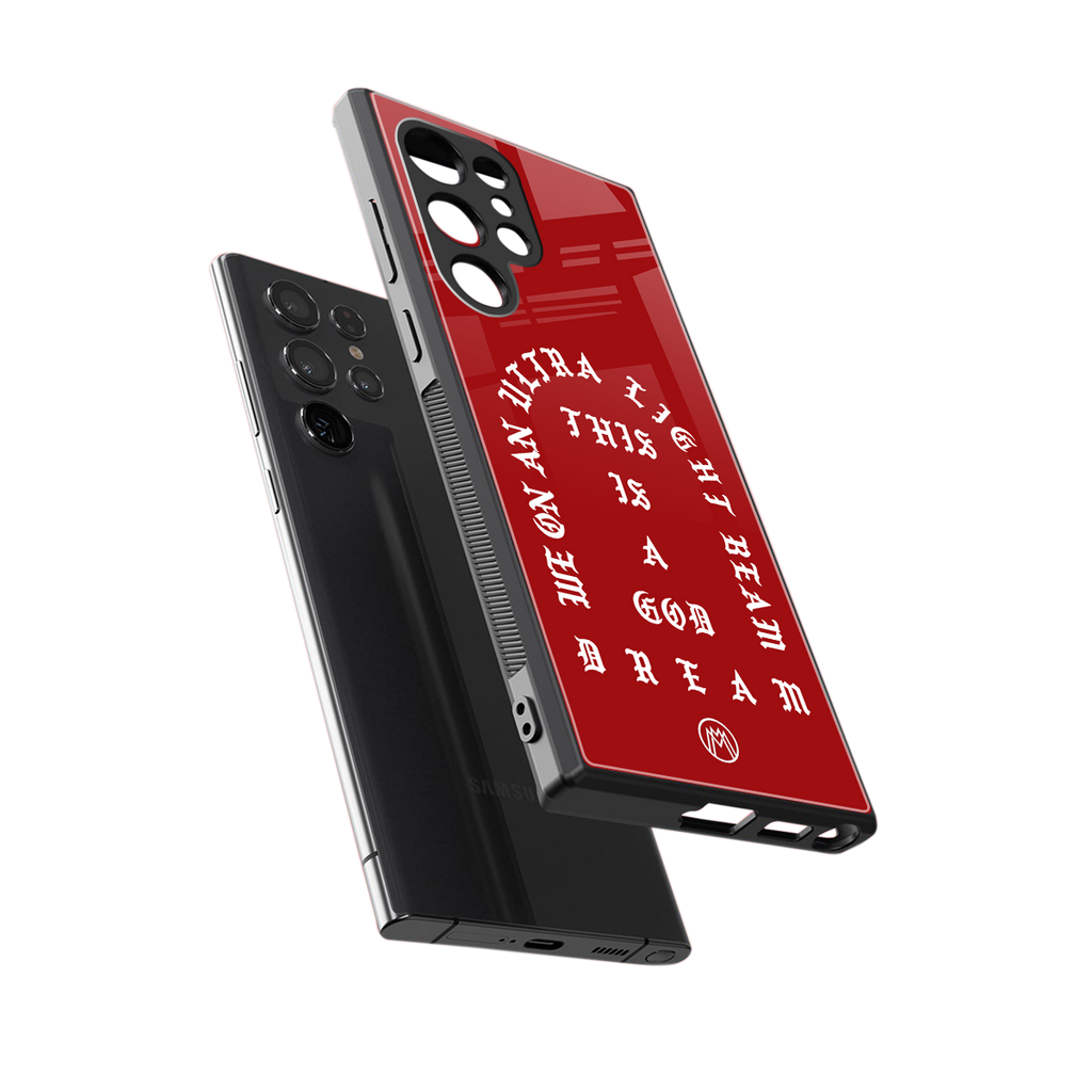 god dream back phone cover | glass case for samsung galaxy s23 ultra