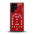 god dream back phone cover | glass case for samsung galaxy s25 ultra