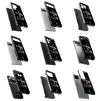 Durable Glass Back Mobile Case for iPhone, Samsung, OnePlus, Google Pixel, Redmi, Vivo, Oppo