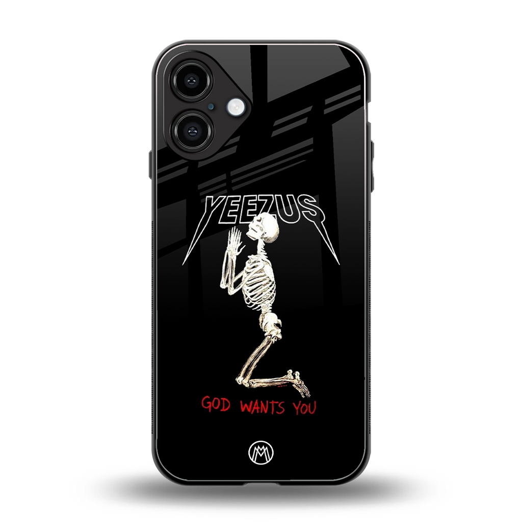 god wants you back phone cover | glass case for iphone 16 plus
