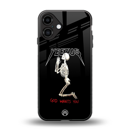 god wants you back phone cover | glass case for iphone 16 plus