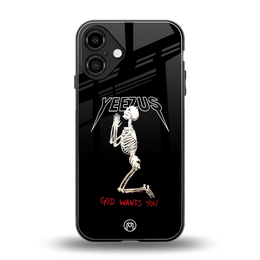 god wants you back phone cover | glass case for iphone 16 plus