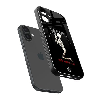 god wants you back phone cover | glass case for iphone 16 plus