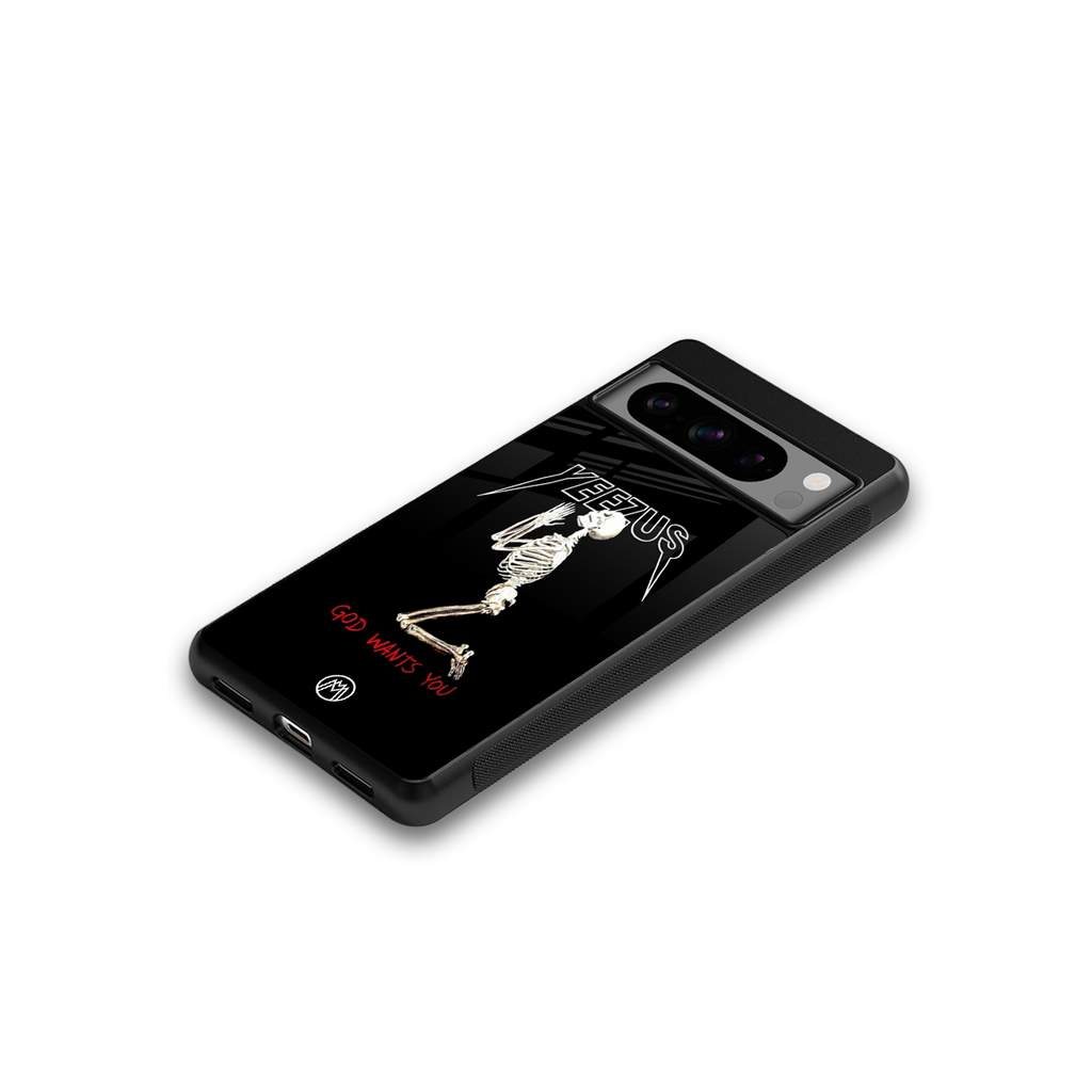 god wants you back phone cover | glass case for google pixel 8 pro