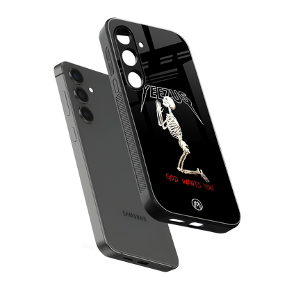 god wants you back phone cover | glass case for samsung galaxy s24 plus