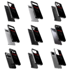 Durable Glass Back Mobile Case for iPhone, Samsung, OnePlus, Google Pixel, Redmi, Vivo, Oppo