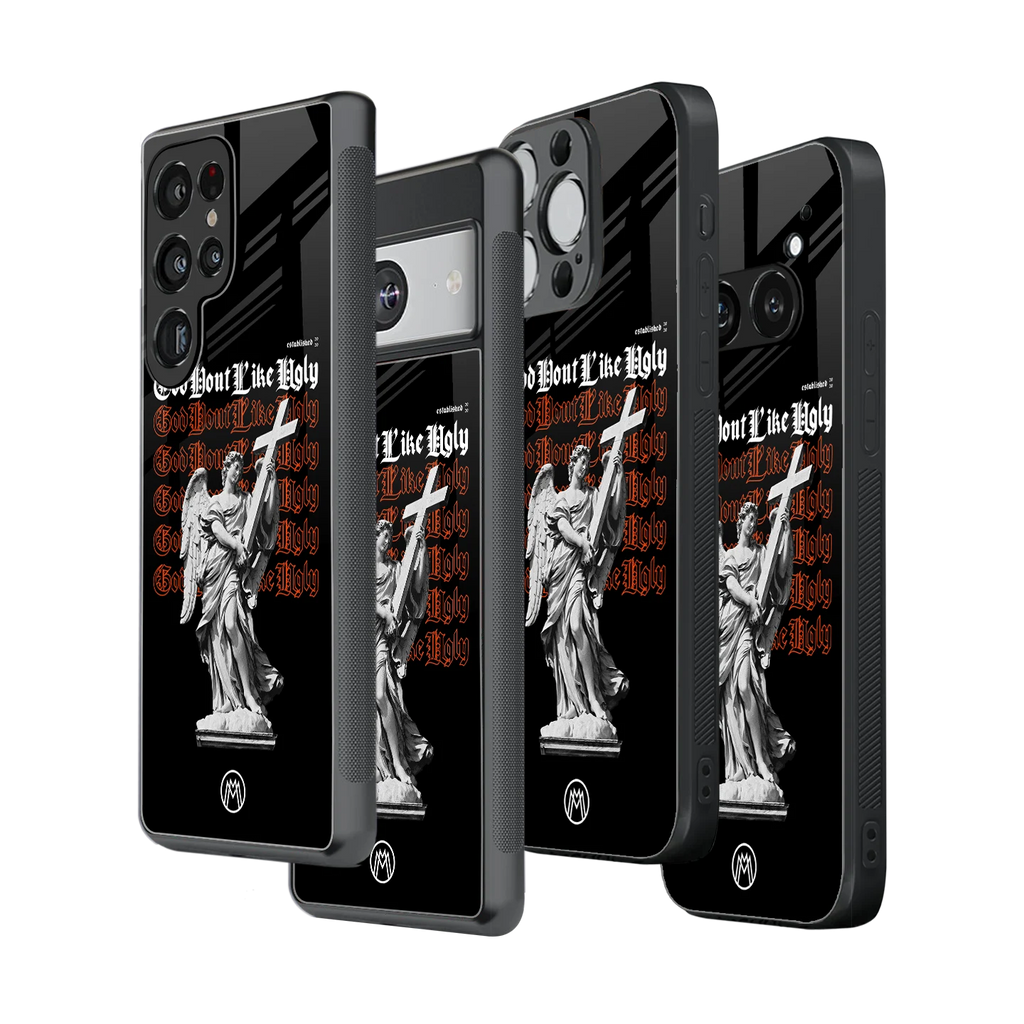 Stylish Glass Back Case for All Smartphones – iPhone, Samsung, OnePlus, Pixel, Redmi, Oppo, Vivo, Motorola