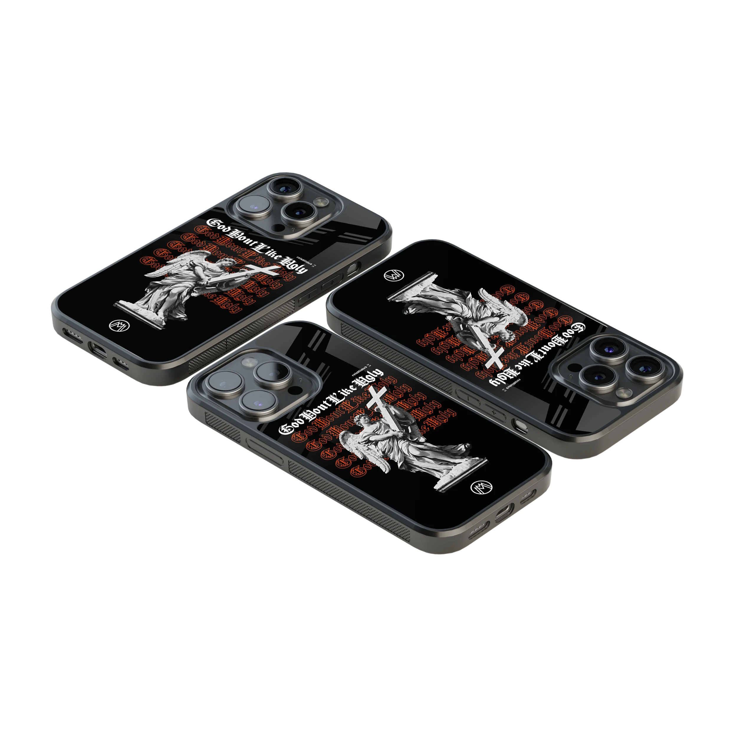 Luxury Glass Back Mobile Cover for iPhone, Samsung Galaxy, OnePlus, Pixel, Redmi & More