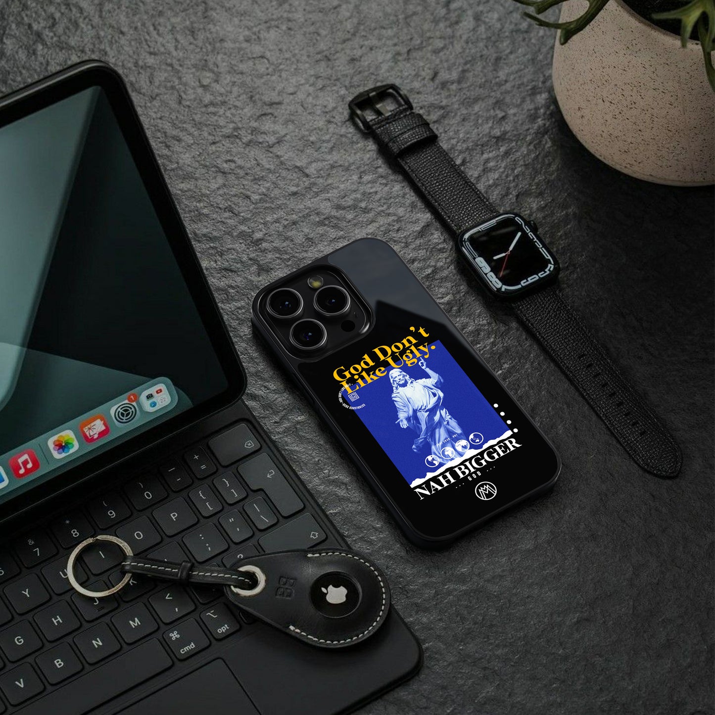 god don't like ugly exclusive back phone cover | glass case for google pixel 9 pro xl