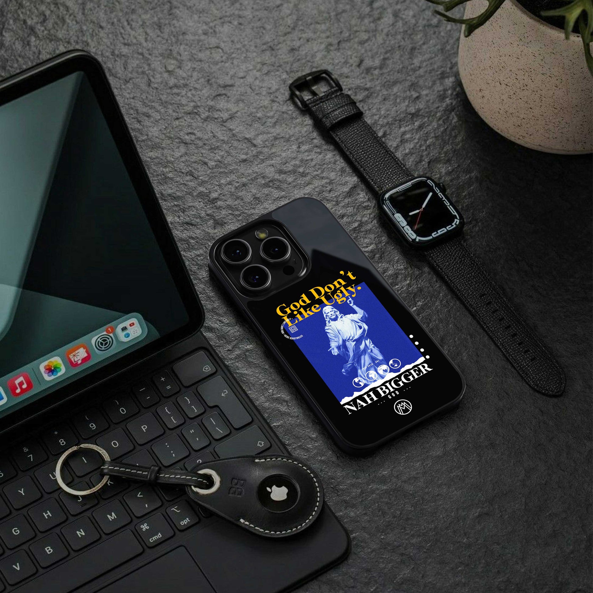 god don't like ugly exclusive back phone cover | glass case for Google Pixel 7A