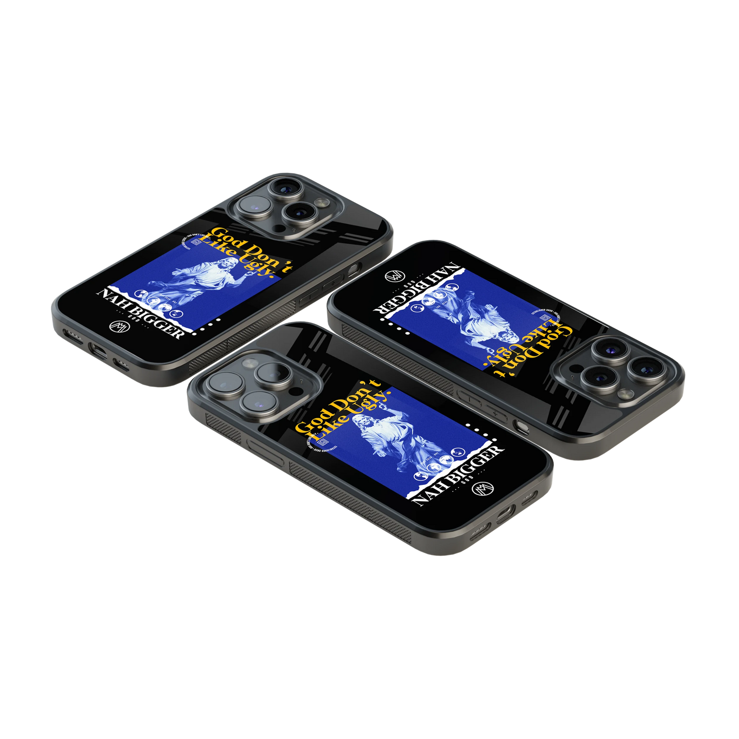 Luxury Glass Back Mobile Cover for iPhone, Samsung Galaxy, OnePlus, Pixel, Redmi & More