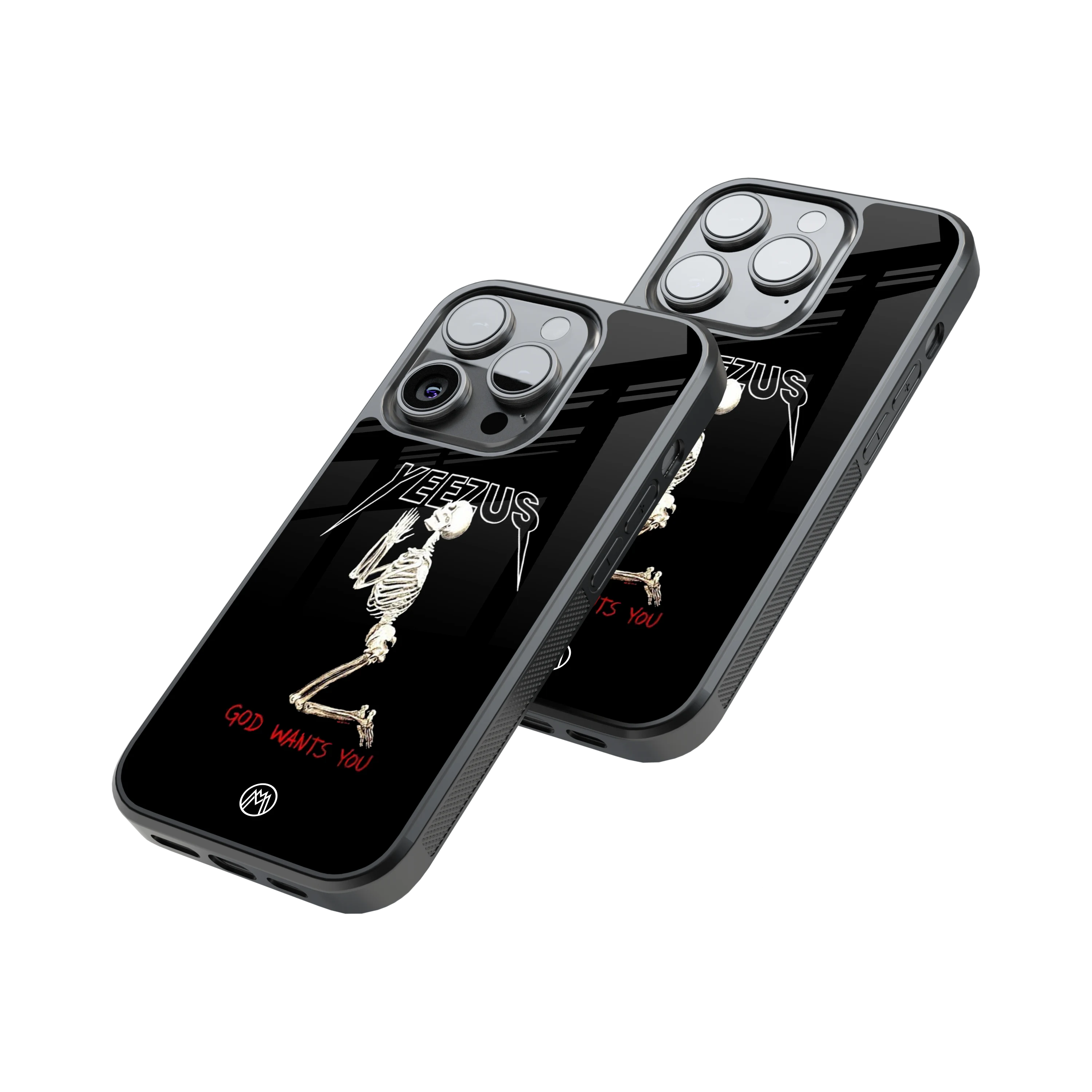 Protective Glass Back Phone Case Compatible with iPhone, Samsung, OnePlus, Pixel & More