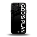god's plan back phone cover | glass case for iphone 13 mini