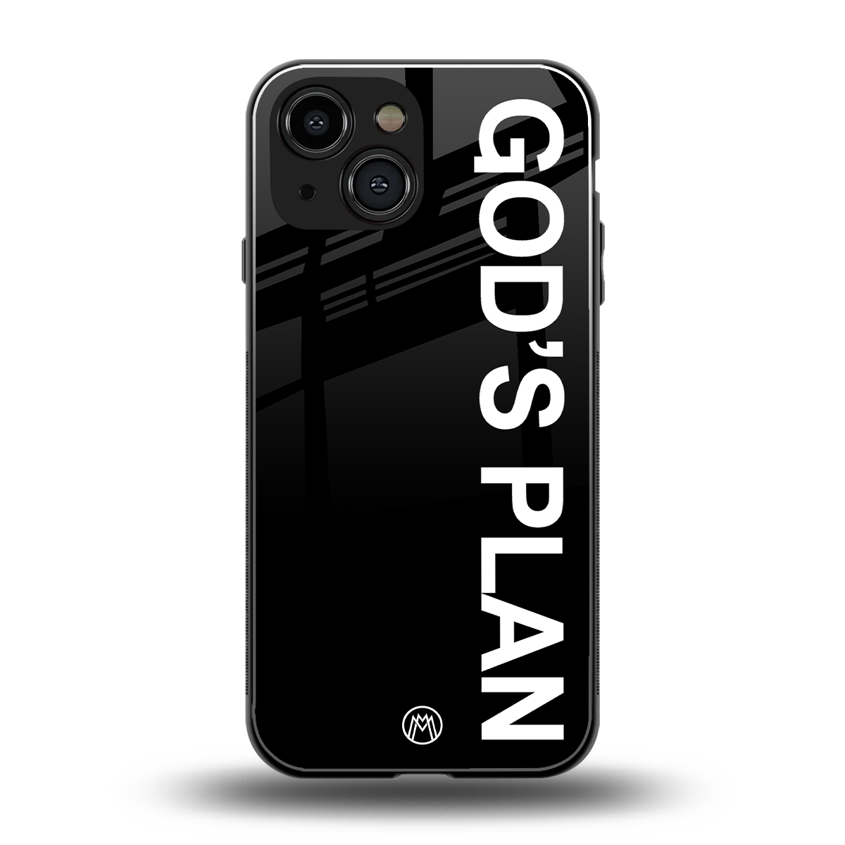 god's plan back phone cover | glass case for iphone 13 mini