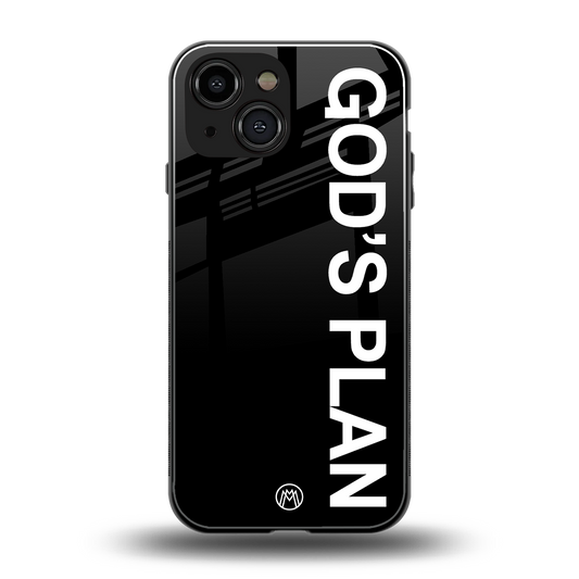 god's plan back phone cover | glass case for iphone 13 mini