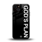 god's plan back phone cover | glass case for iphone 13