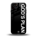 god's plan back phone cover | glass case for iphone 14 plus