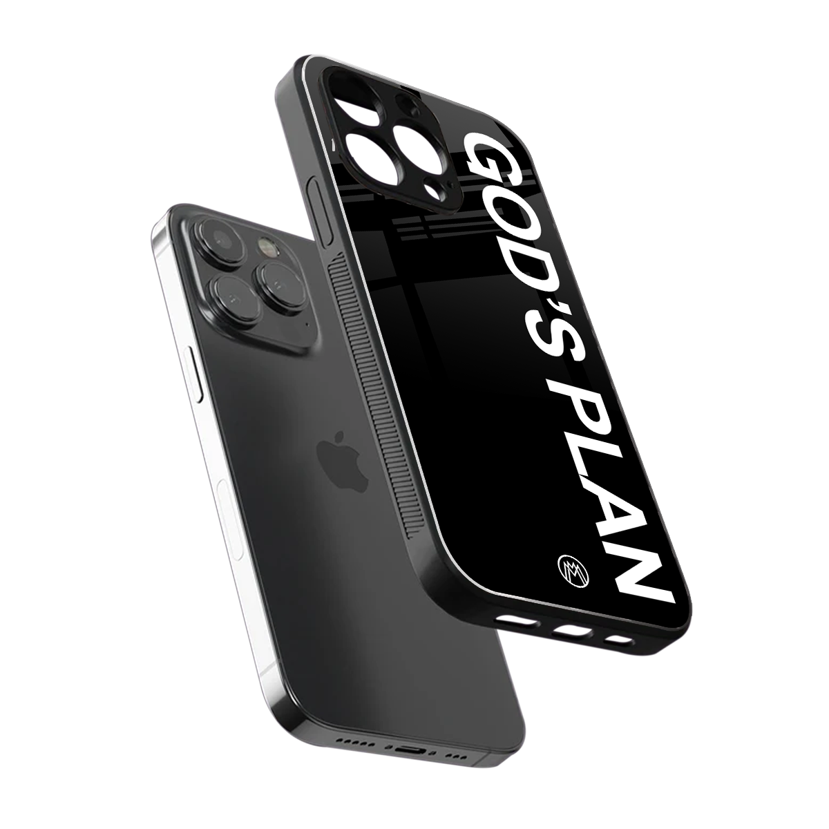 god's plan back phone cover | glass case for iphone 15 pro max