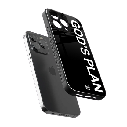 god's plan back phone cover | glass case for iphone 14 pro max