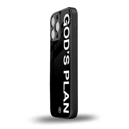 god's plan back phone cover | glass case for iphone 14 pro max