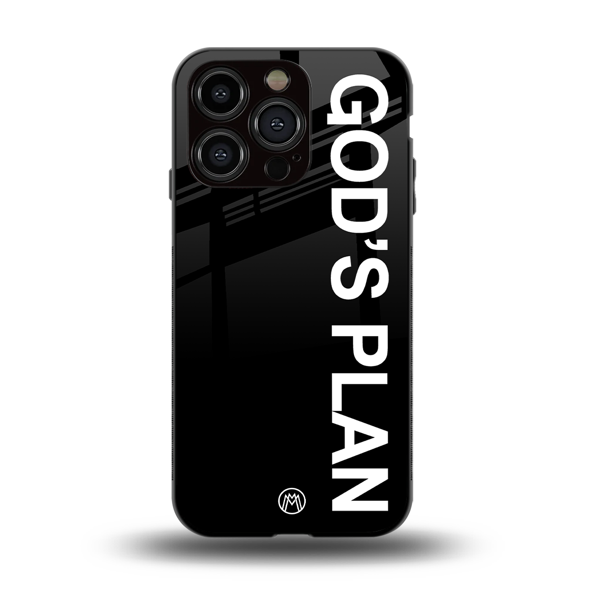 god's plan back phone cover | glass case for iphone 15 pro