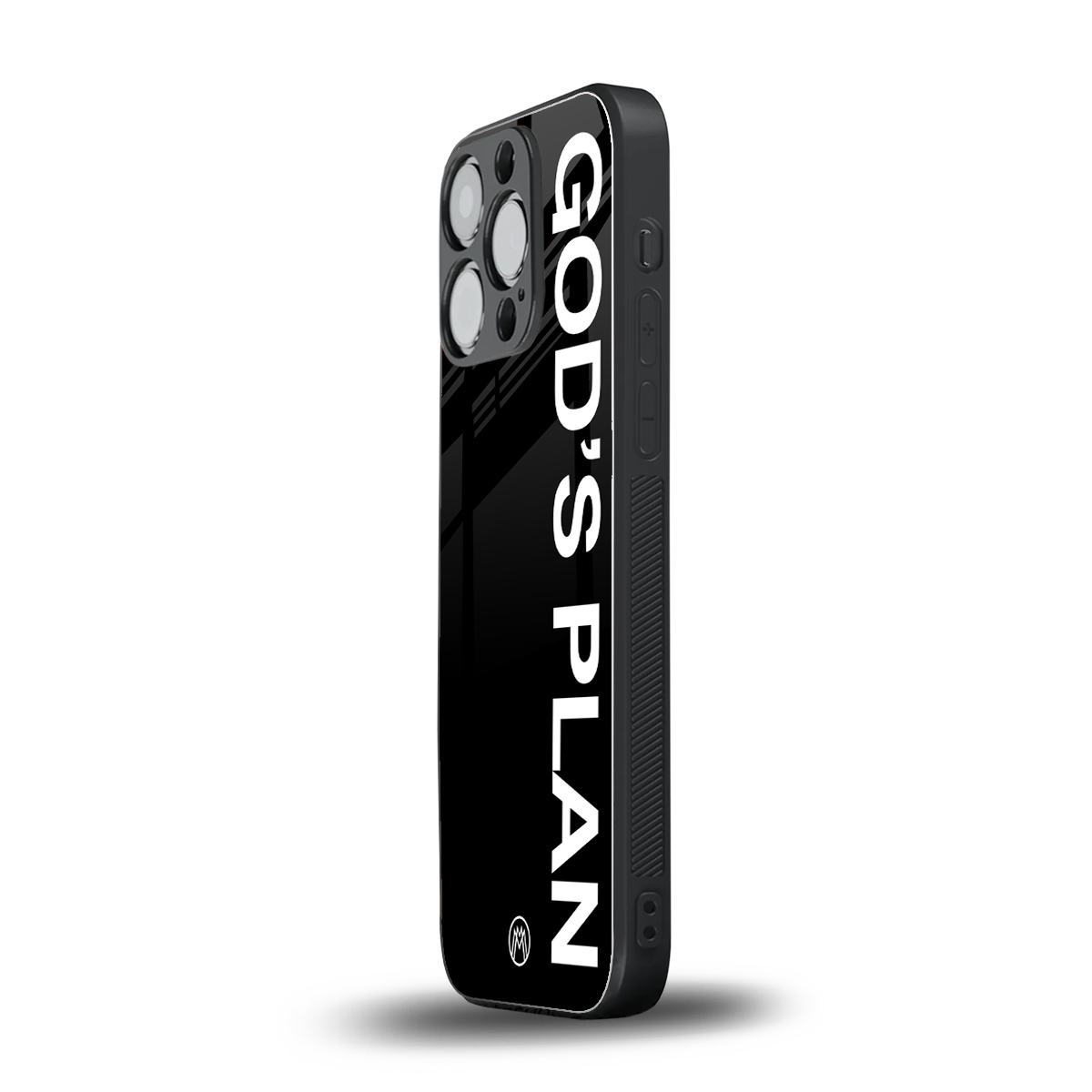 god's plan back phone cover | glass case for iphone 15 pro