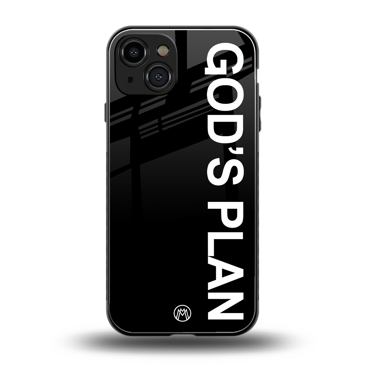 god's plan back phone cover | glass case for iphone 15