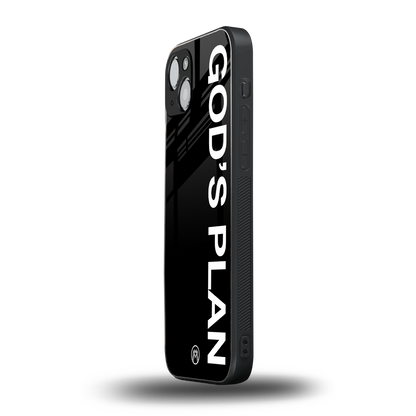 god's plan back phone cover | glass case for iphone 15