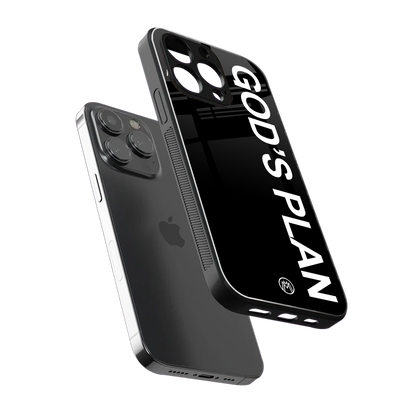 god's plan back phone cover | glass case for iphone 14 pro
