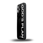 god's plan back phone cover | glass case for iphone 16 plus
