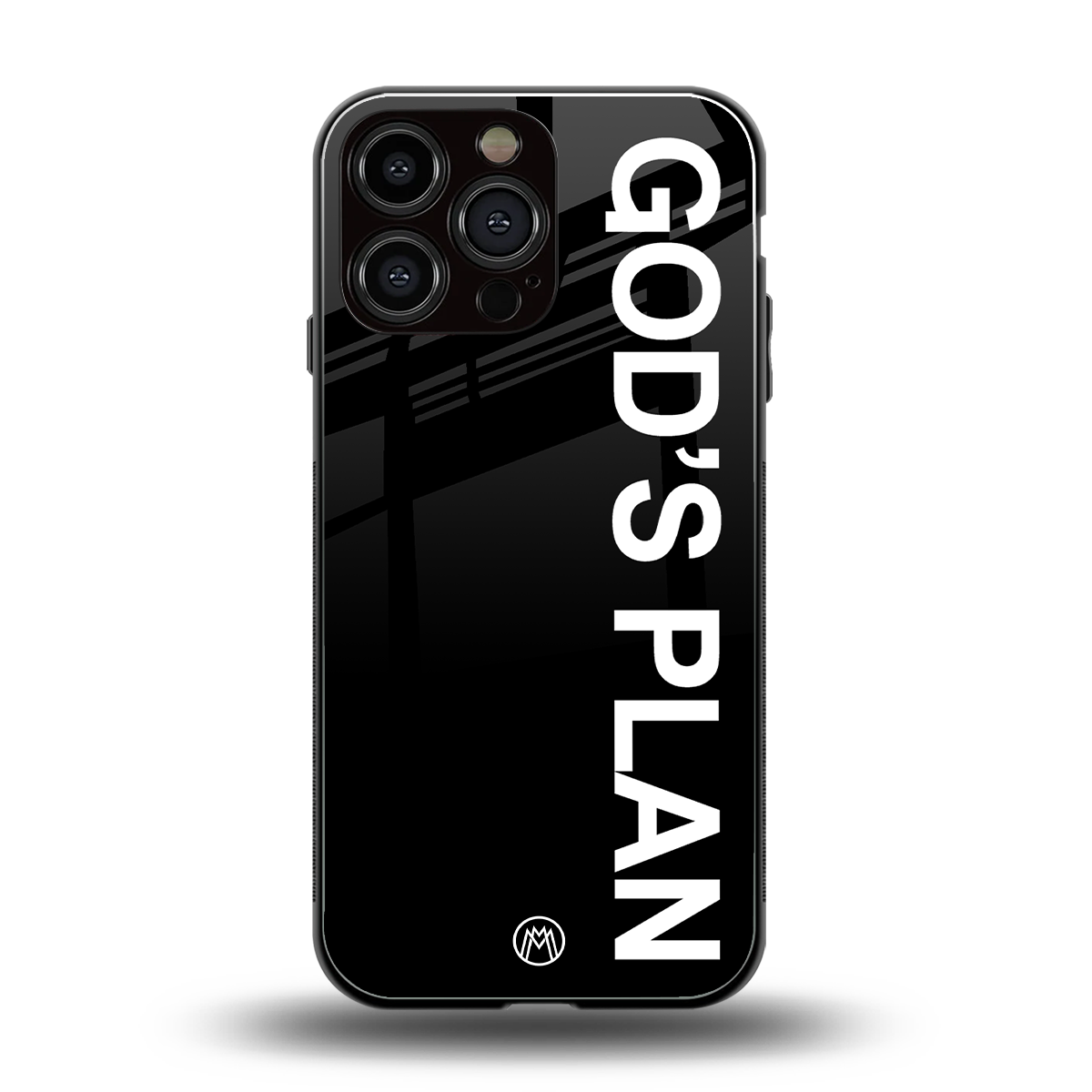 god's plan back phone cover | glass case for iphone 16 pro max