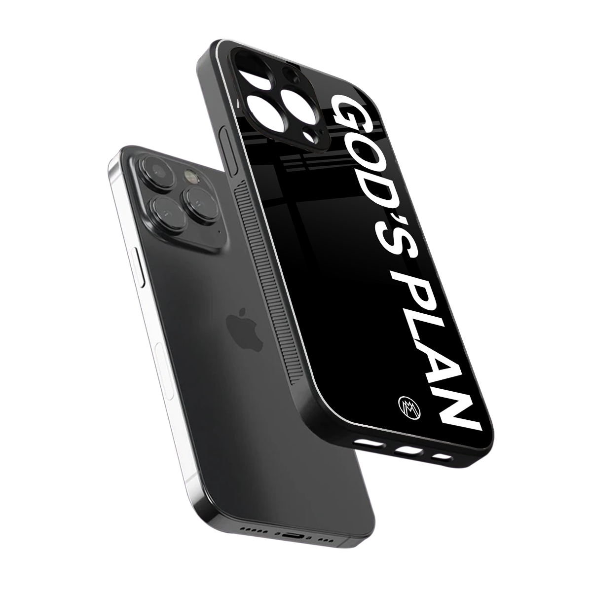 god's plan back phone cover | glass case for iphone 16 pro max