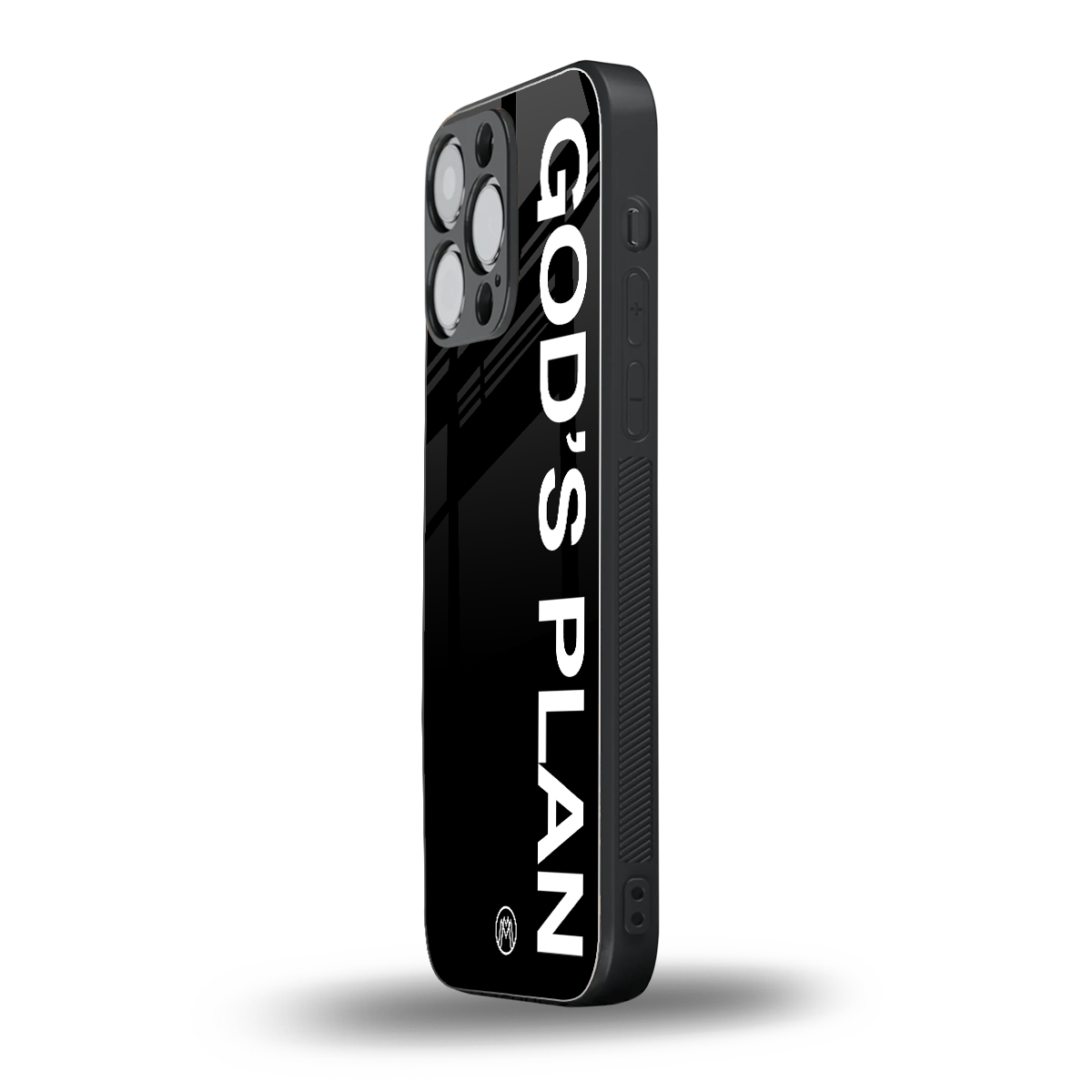 god's plan back phone cover | glass case for iphone 16 pro max