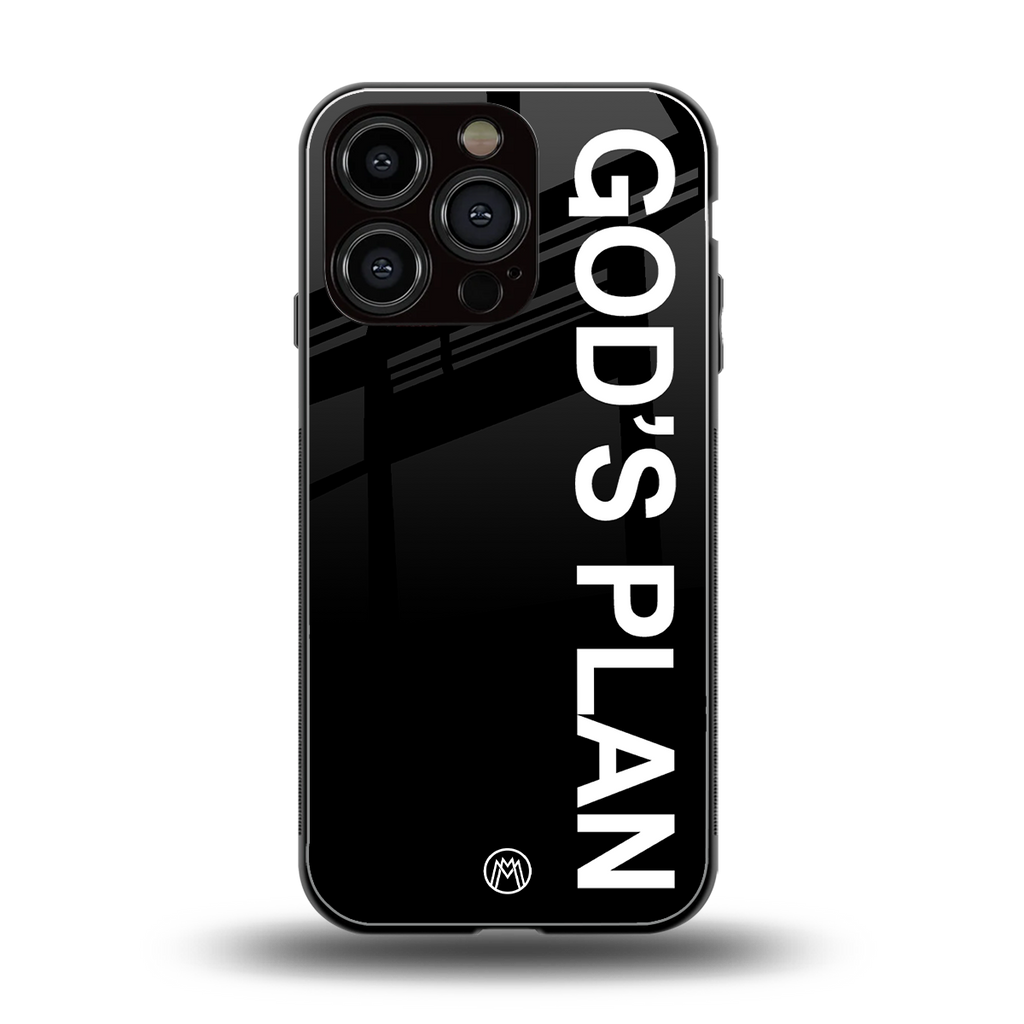 god's plan back phone cover | glass case for iphone 16 pro